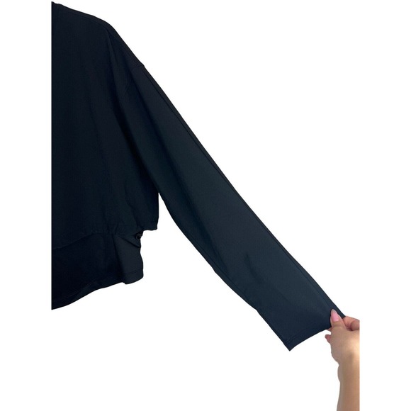 Athleta Black Long Sleeve Top - Picture 4 of 12